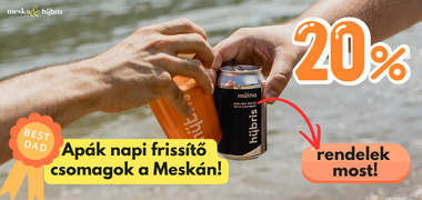 Apák napi frissítő csomagok a Meskán!