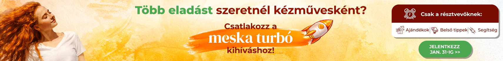 Csatlakozz a Meska turbó kihíváshoz!