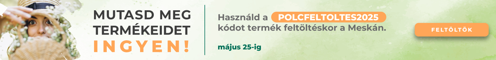 Polcfeltöltés ingyen