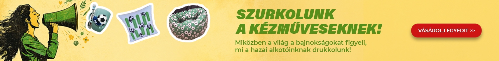 Szurkolunk a kézműveseknek!