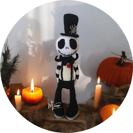 Halloweeni asztaldísz
