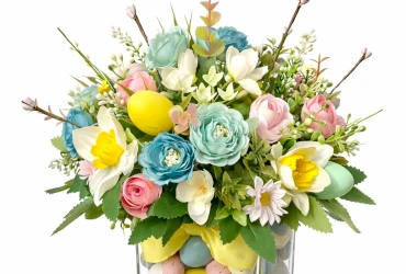 Húsvéti virágdekorációk